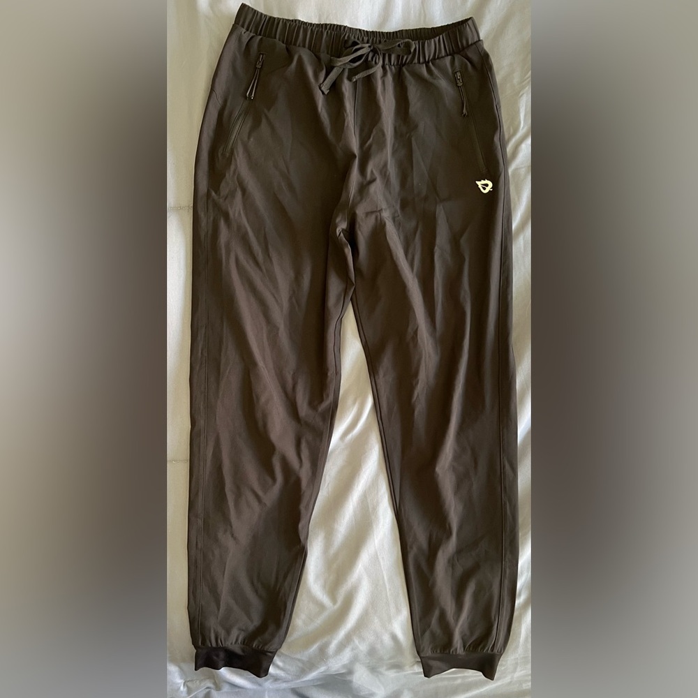 Baleaf Women’s Laureate UPF50+ Mid Rise Tapered Weekend Sweatpants - M / Black